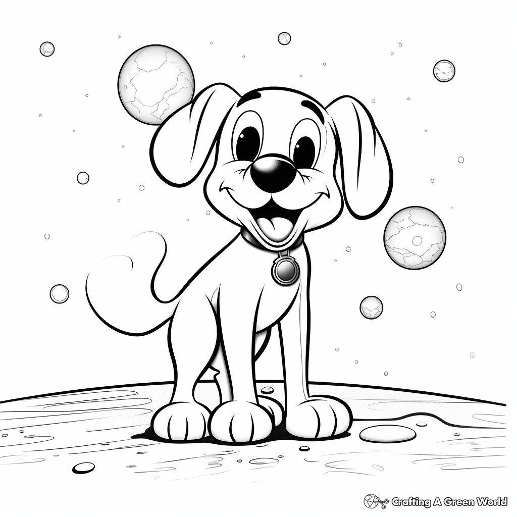 Pluto coloring pages