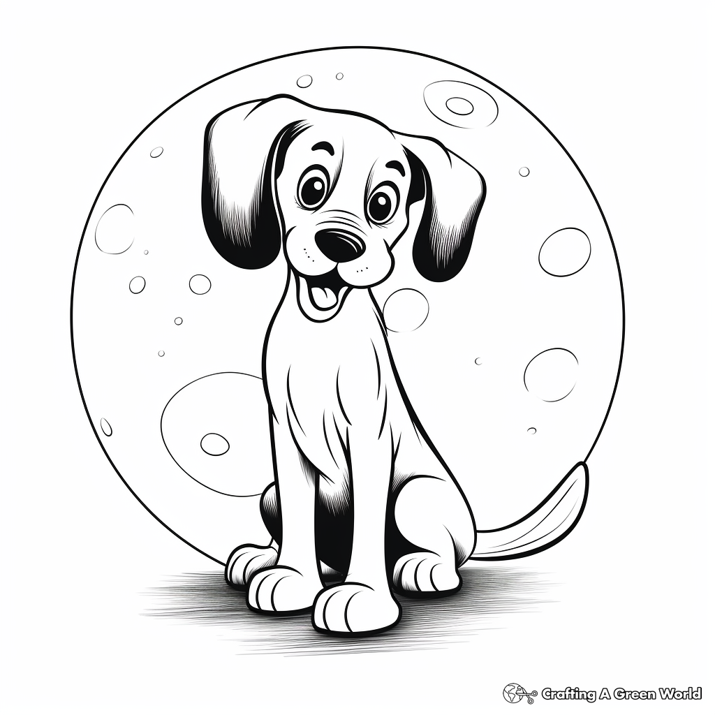 Pluto coloring pages