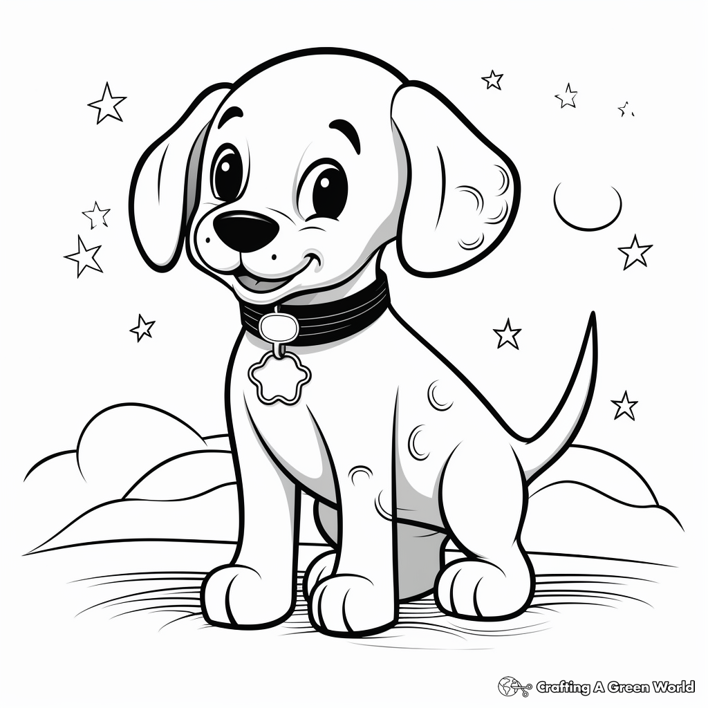 Pluto coloring pages