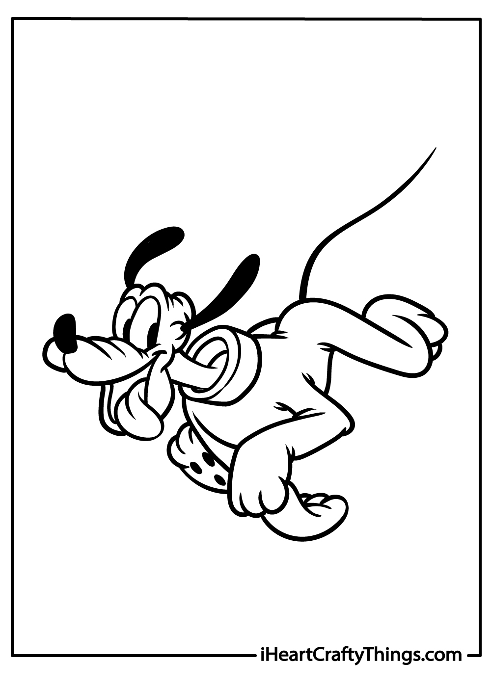 Pluto coloring pages free printables