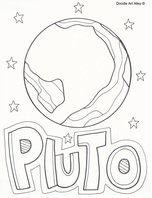 Solar system coloring pages printables