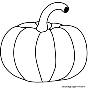 Pumpkin coloring pages printable for free download