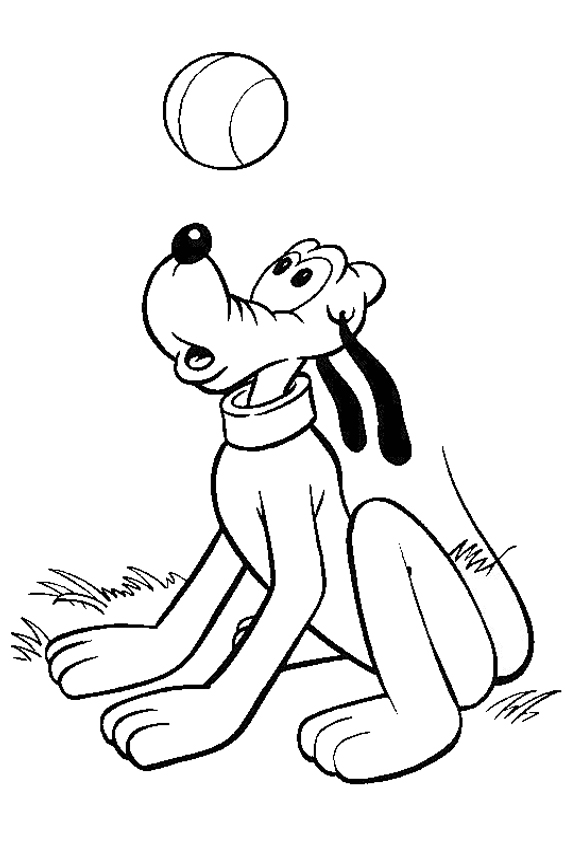 Pluto the faitfull dog of mickey mouse which is a loved dog