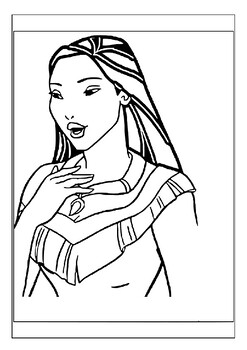 Printable pocahontas coloring pages inspire creativity and cultural learning