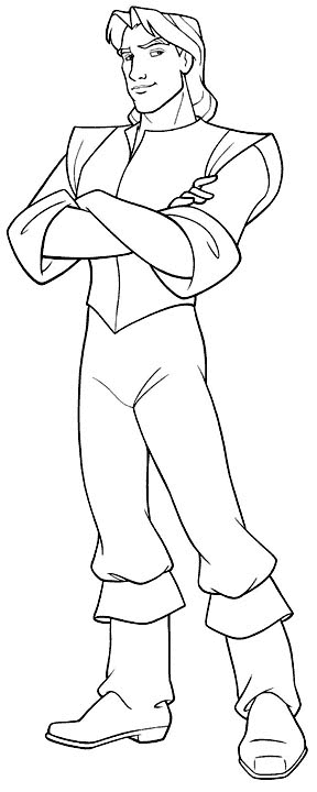 Pocahontas coloring pages