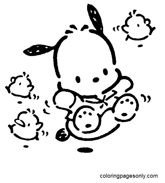 Pochacco sheets coloring pages hello kitty colouring pages kitty coloring hello kitty coloring