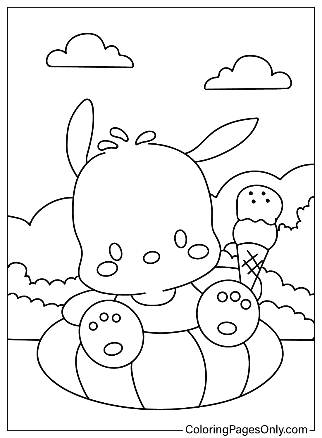 Coloring pages only on x ðð dive into the adorable world of our unique pochacco coloring pages ðïð ð httpstcongmlexnnf pochacco sanrio coloringpagesonly coloringpages coloringbook art fanart sketch drawing draw coloring usa