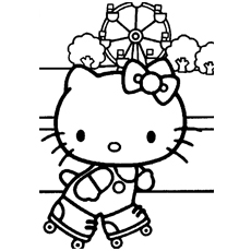 Top free printable hello kitty coloring pages online