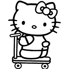 Top free printable hello kitty coloring pages online