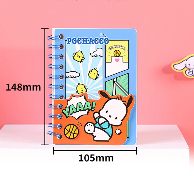 A sanrio stationery book my melody kuromi cinnamoroll hello kitty cartoon printing coloring page loose