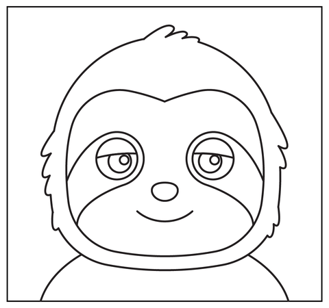 Sloths coloring pages free coloring pages