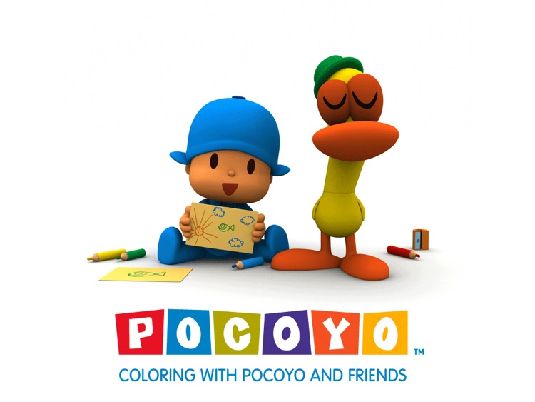 Coloring with pocoyo and friends by zinkia entertainment sa