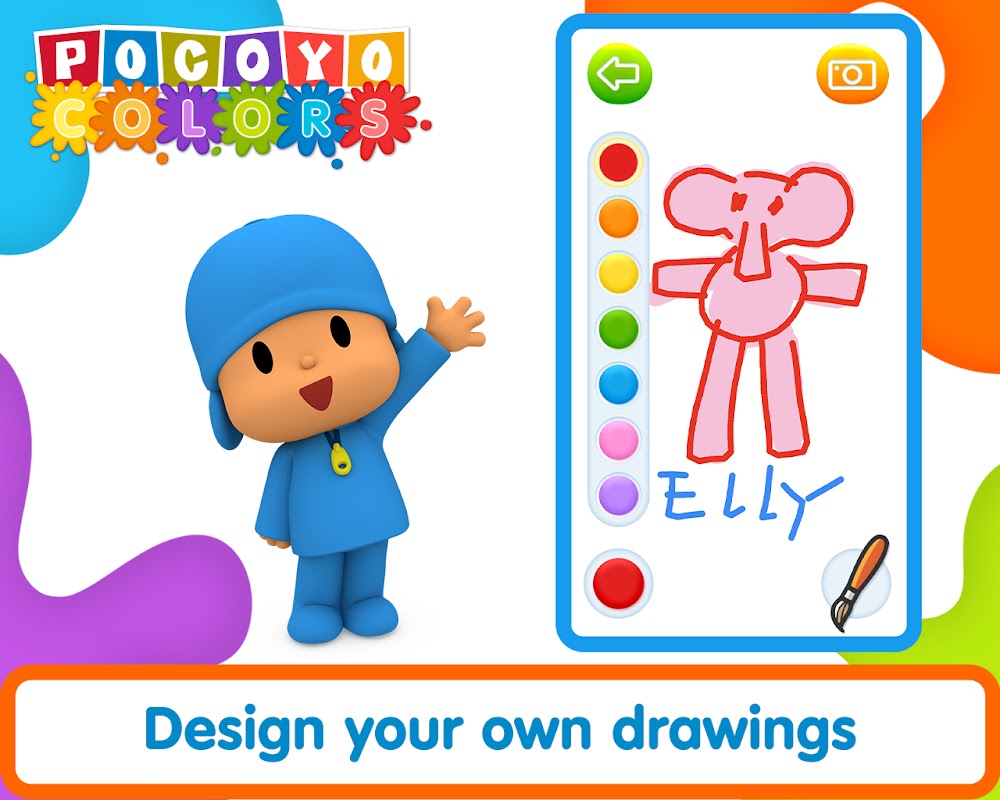 Pocoyo colors