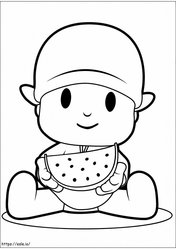Pocoyo coloring coloring pages