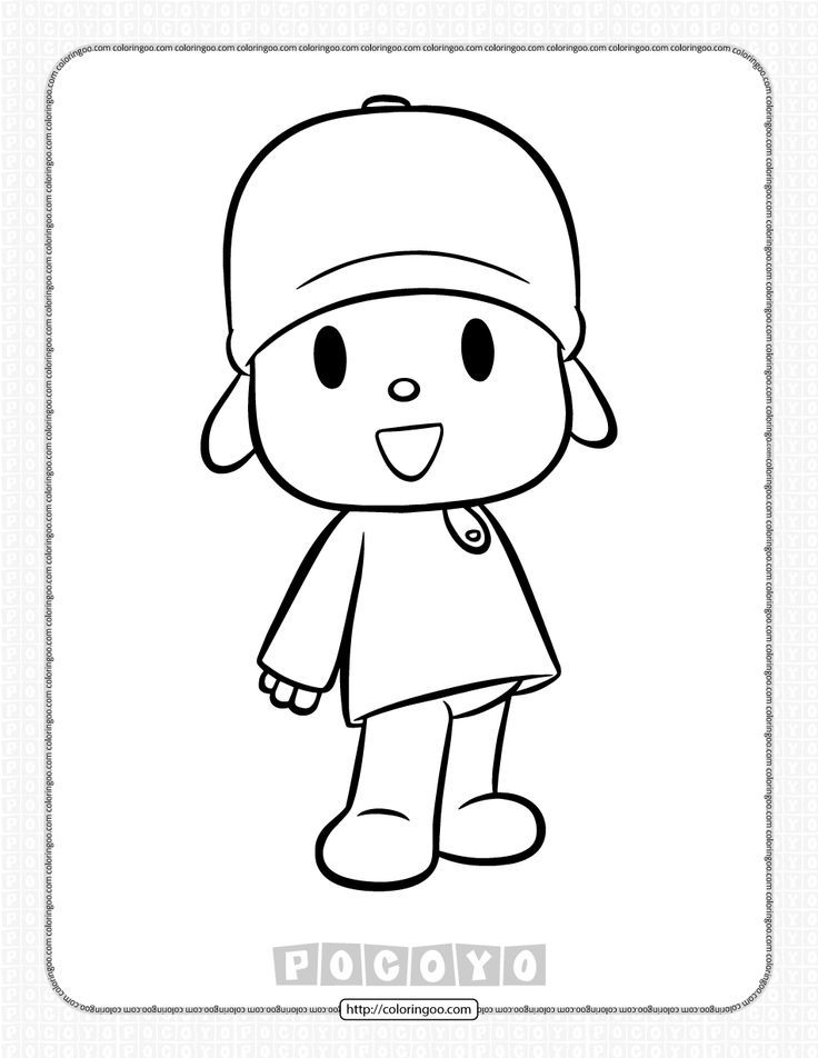 Printable pocoyo coloring pages for kids coloring pages coloring pages for kids pocoyo