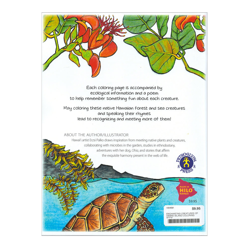 Enchanting creatures of hawaiêi island a coloring book â hawaii pacific parks association