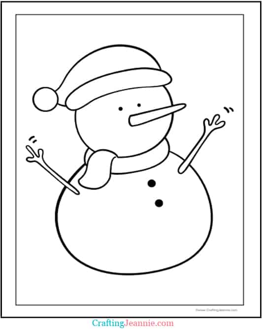 Christmas coloring pages