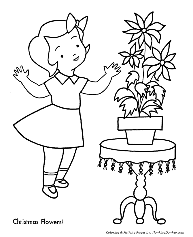 Christmas decorations coloring pages
