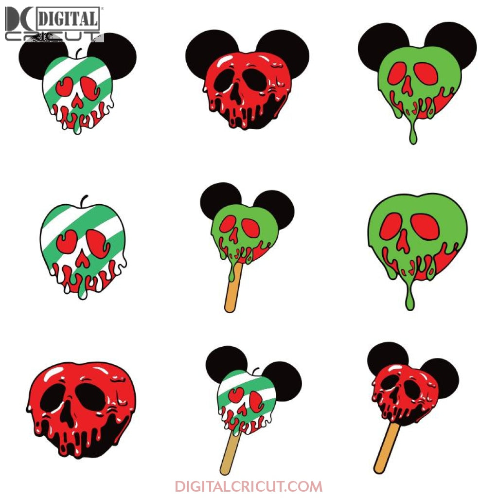 Poison apple svg bundle trick or treat svg hocus pocus svg cricut â