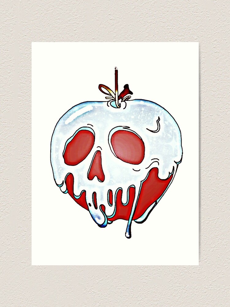 Taste my poison apple art print for sale by mysteriosupafan