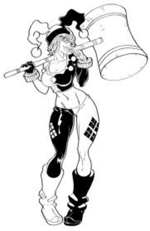 Harley quinn coloring pages harley quinn artwork harley quinn harley quinn comic