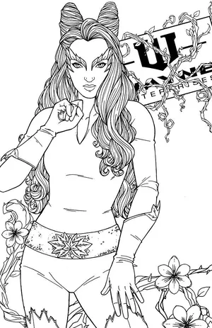 Poison ivy coloring pages