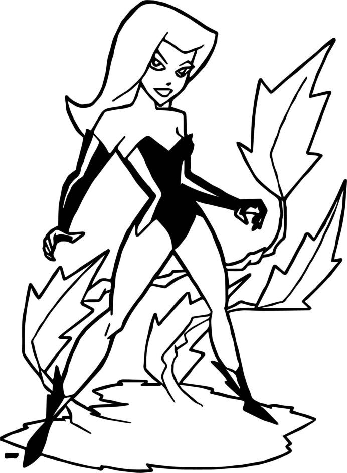 Ivy coloring pages