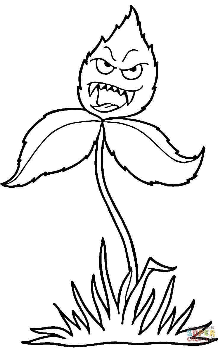 Poison ivy coloring page free printable coloring pages