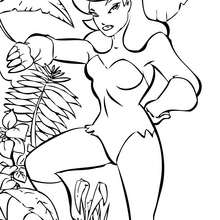 Poison ivy coloring pages