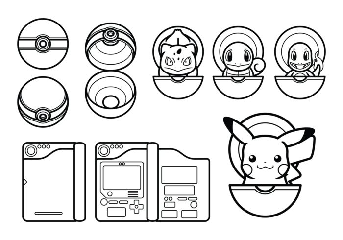 Pokemon black and white vector pokãmon black and white black pokemon pokemon coloring pages