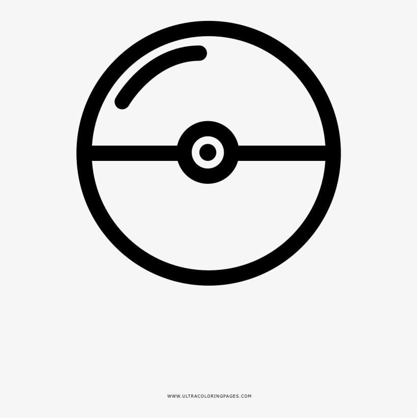 Pokeball coloring page