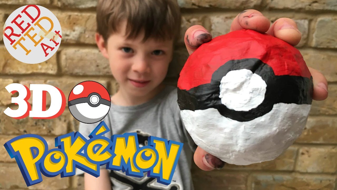 D poke ball diy