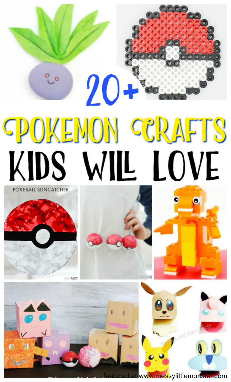 Pokemon crafts for kids