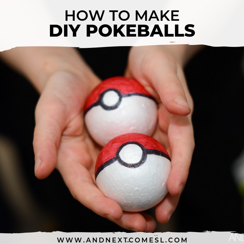 How to make pokeballs and next es l