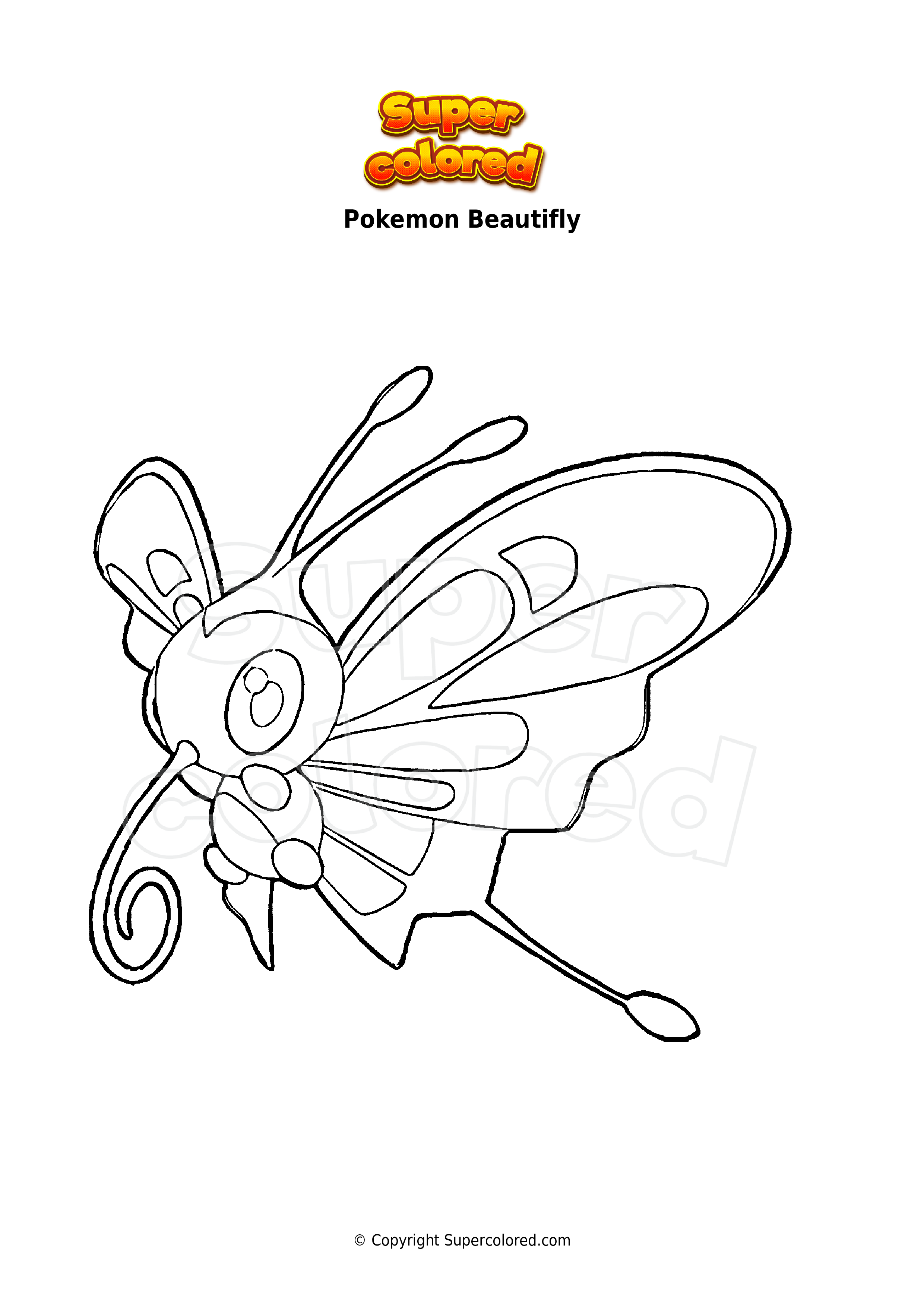 Coloring page pokemon cobalion