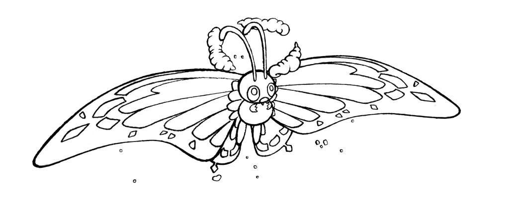 Gigantamax butterfree by realarpmbq on