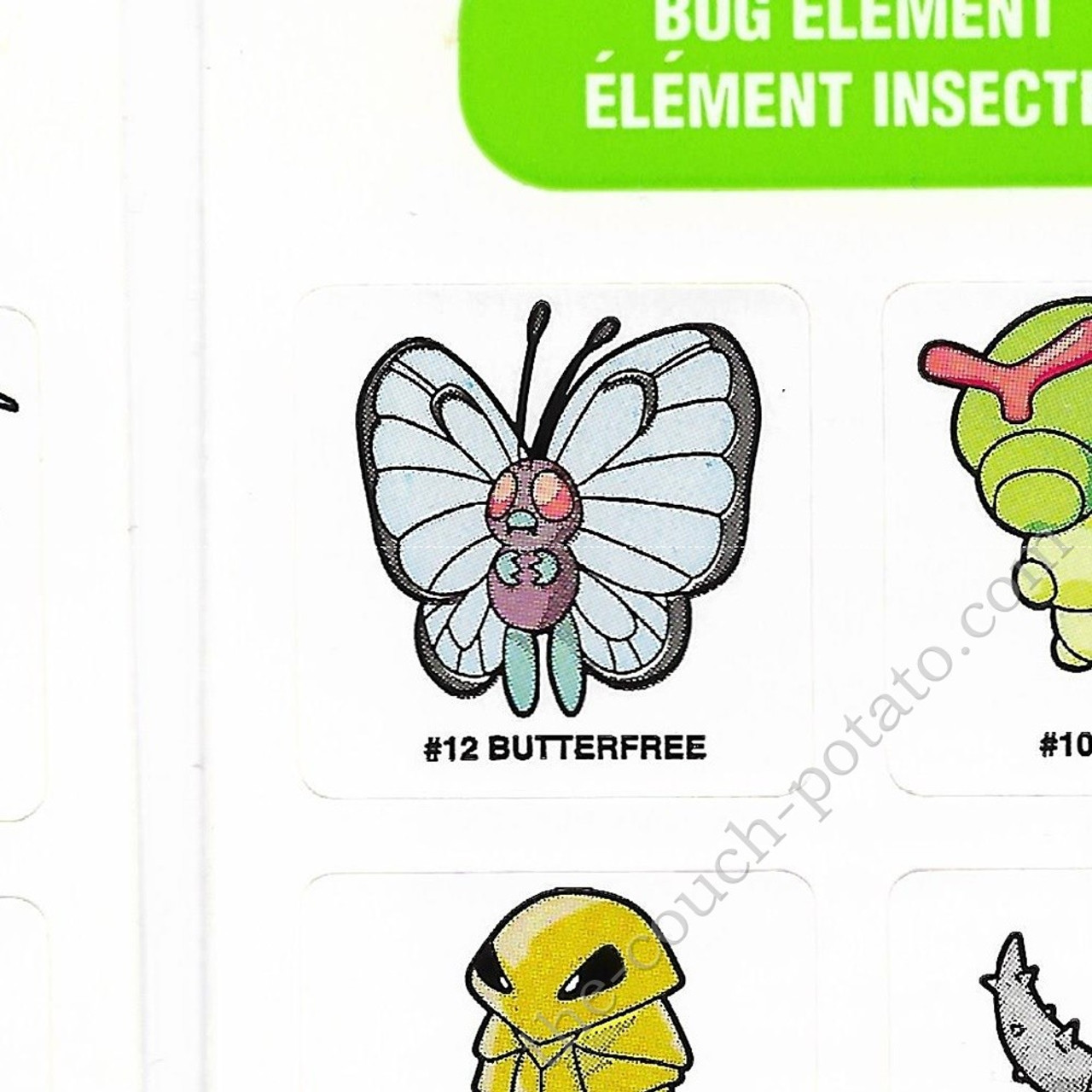 Pokemon sticker butterfree