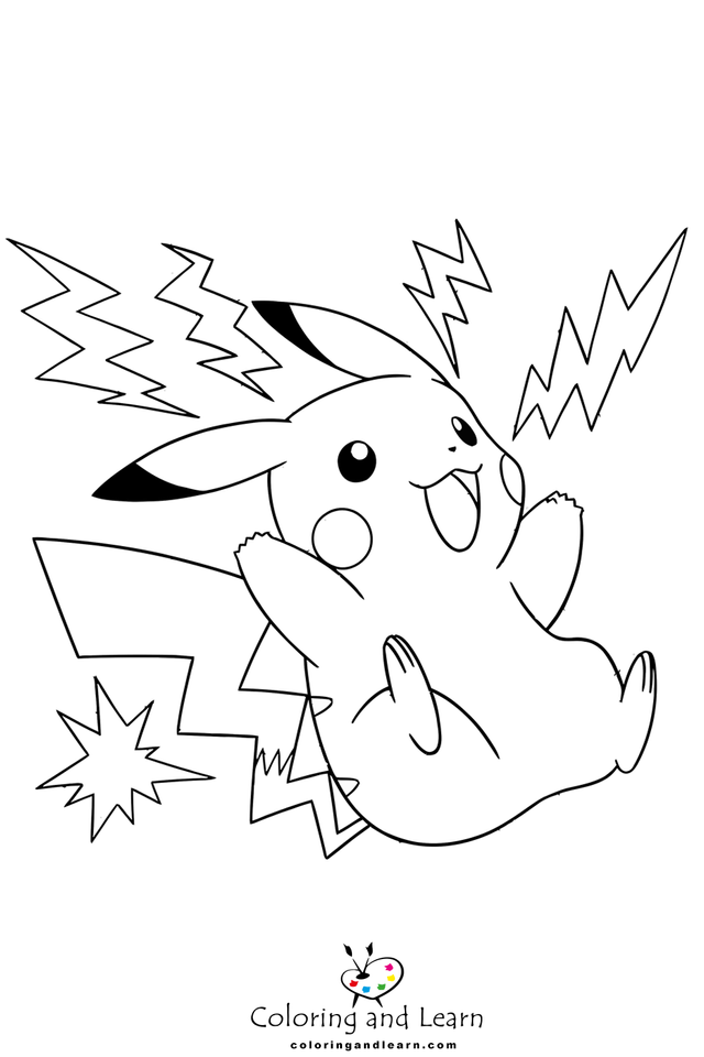 Pikachu coloring pages rcoloringpages