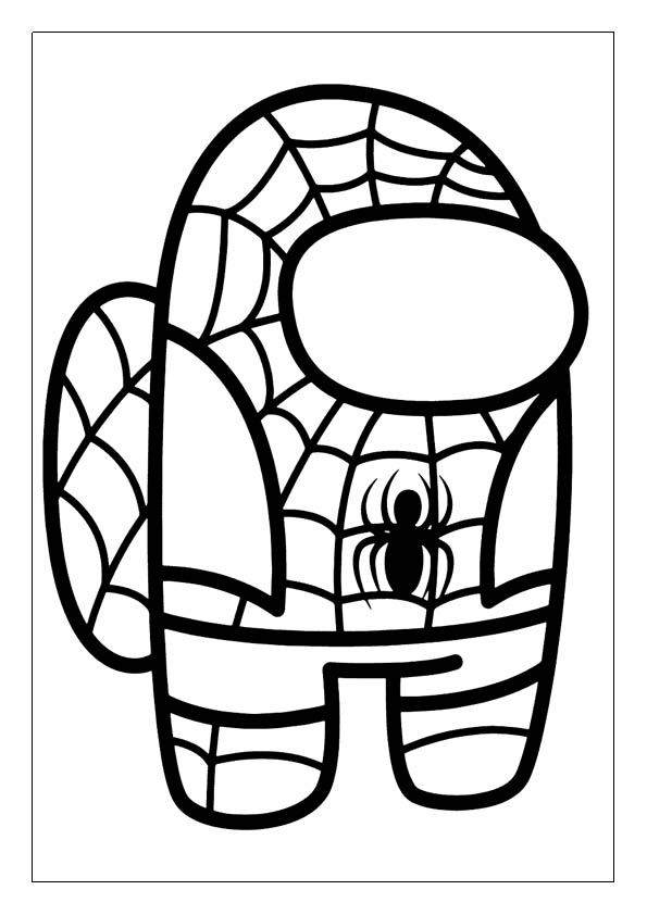 Among us coloring pages free printable coloring sheets for kids