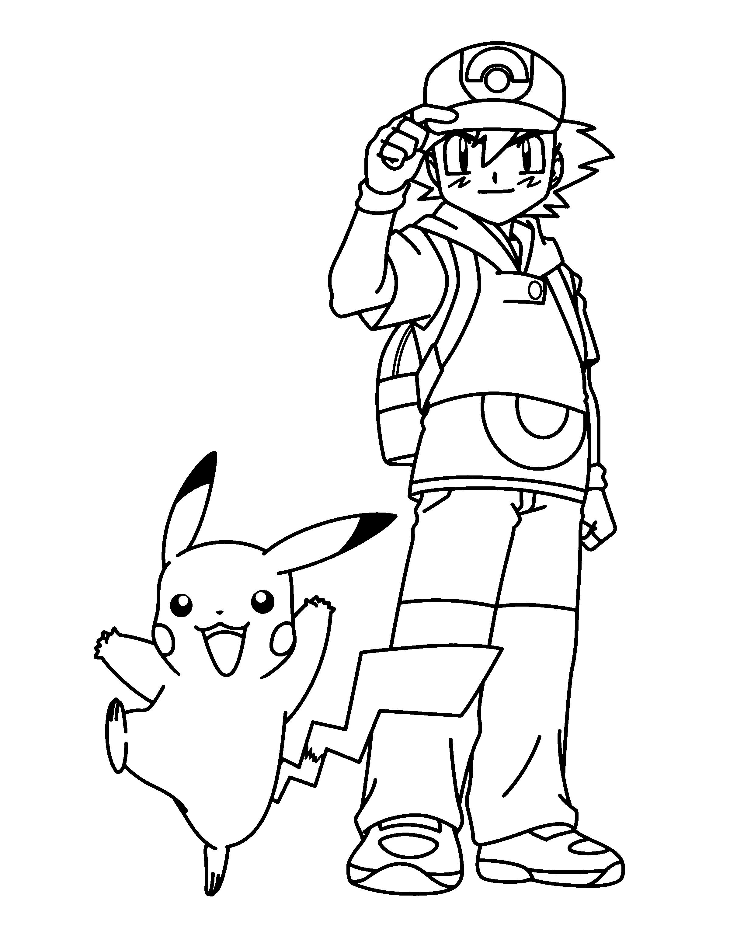 Pokemon ash ketchum coloring page â through the thousand photos online in relation to pokemon ash ketchum â pokemon malvorlagen pokemon zum ausmalen malvorlagen