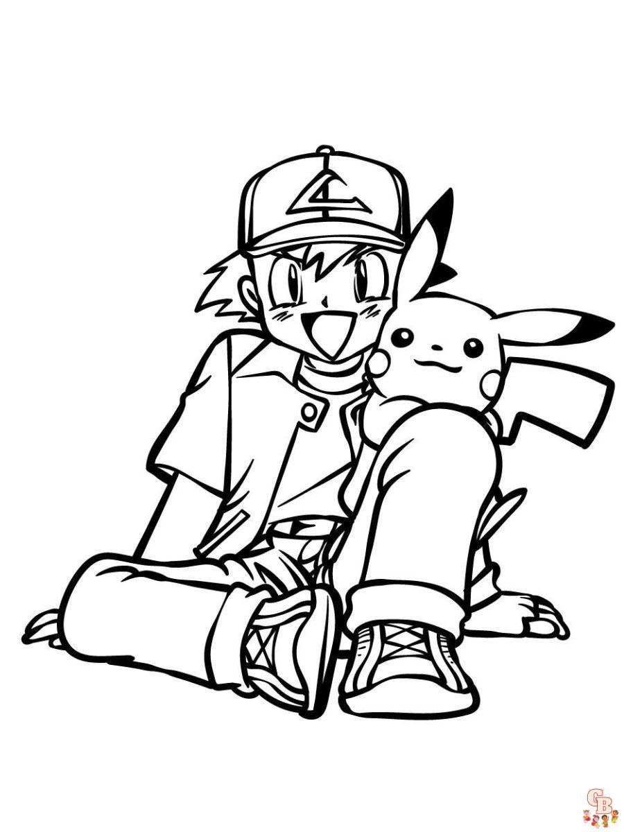 Pokemon coloring pages free printable sheets at