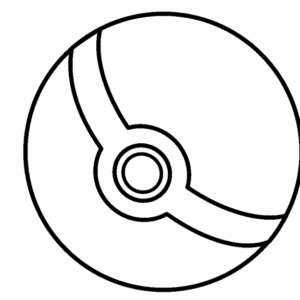 Pokeball coloring pages printable for free download