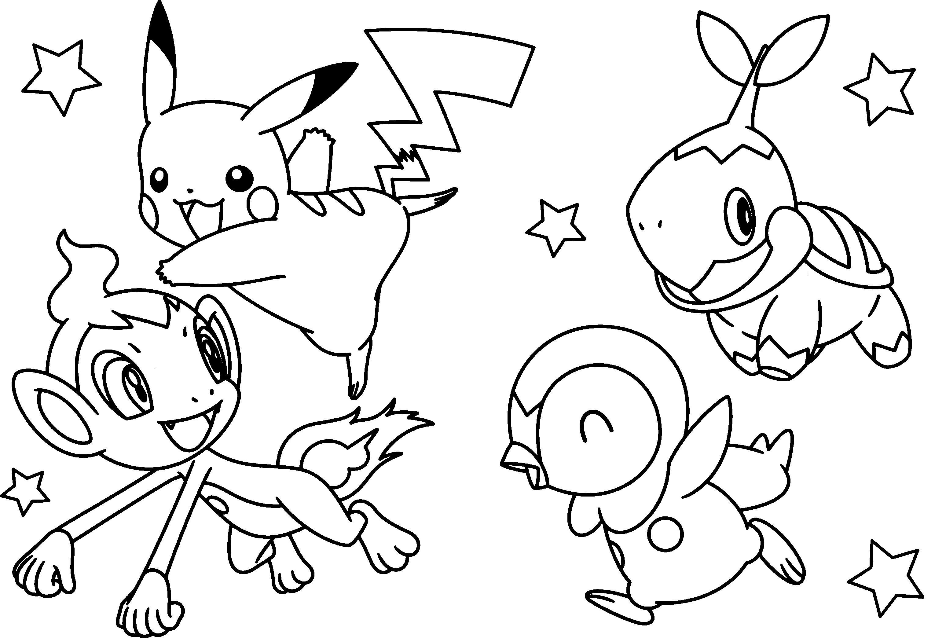 Pokemon go coloring pages