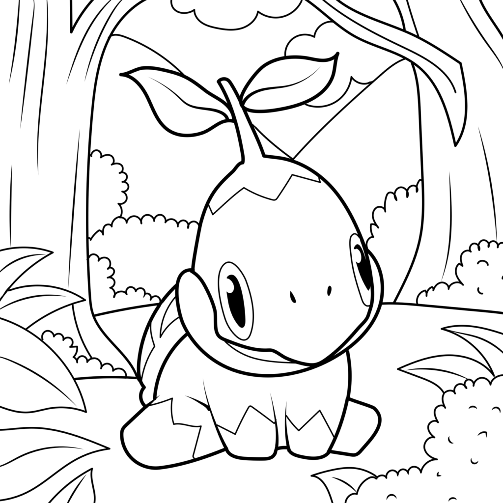 Pokãmon coloring pages unleash your artistic adventure