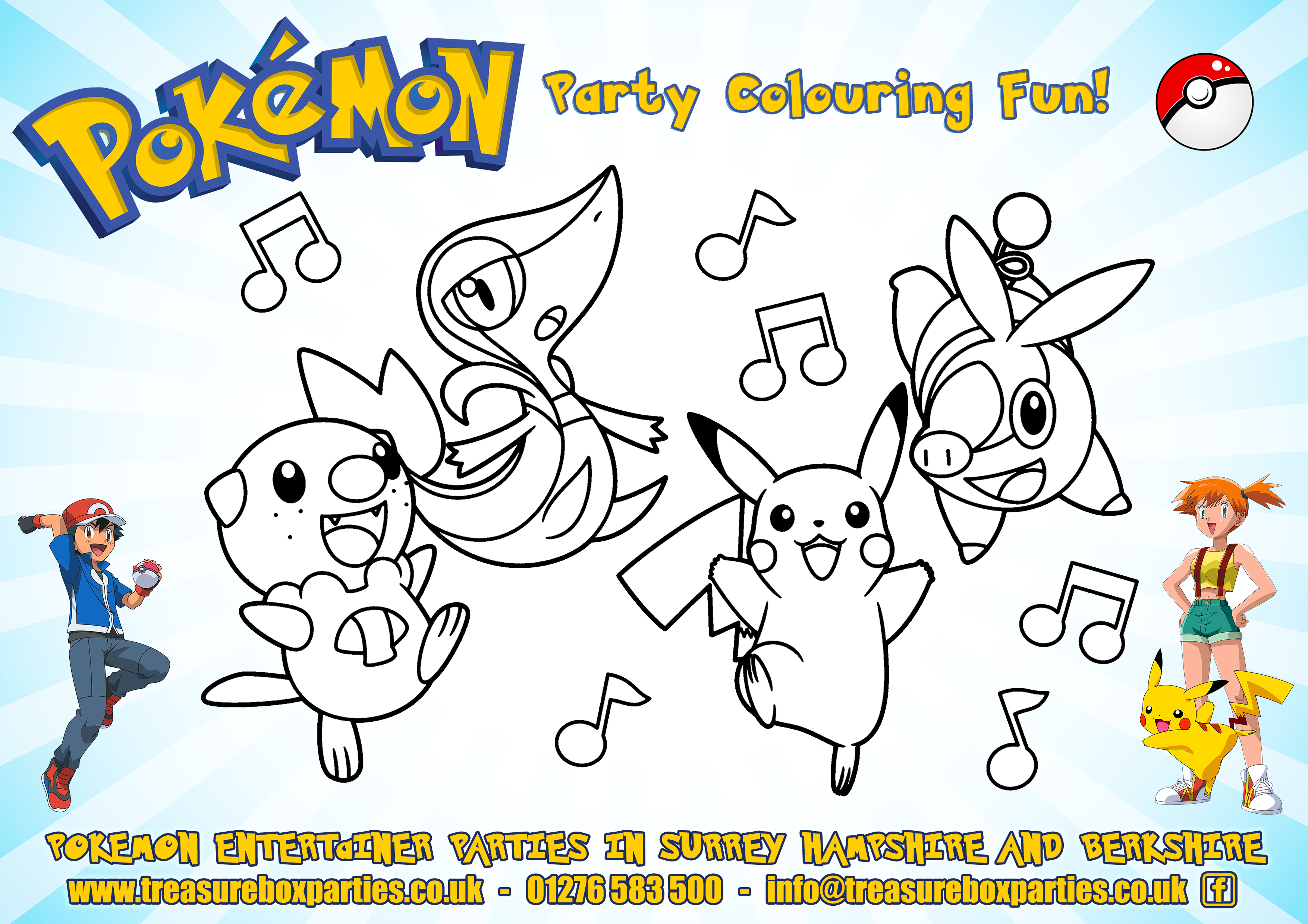 Free pokemon party downloads â printable party invitations louring and activity sheets