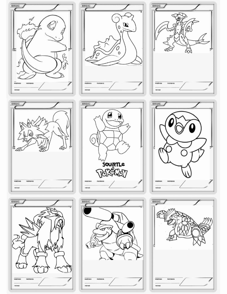 Printable pokemon cards