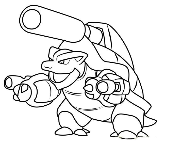 Blastoise coloring page pokemon coloring pages pokemon coloring cartoon coloring pages