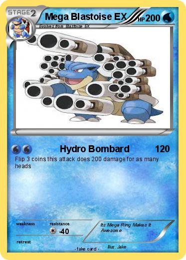 Pokemon mega blastoise ex