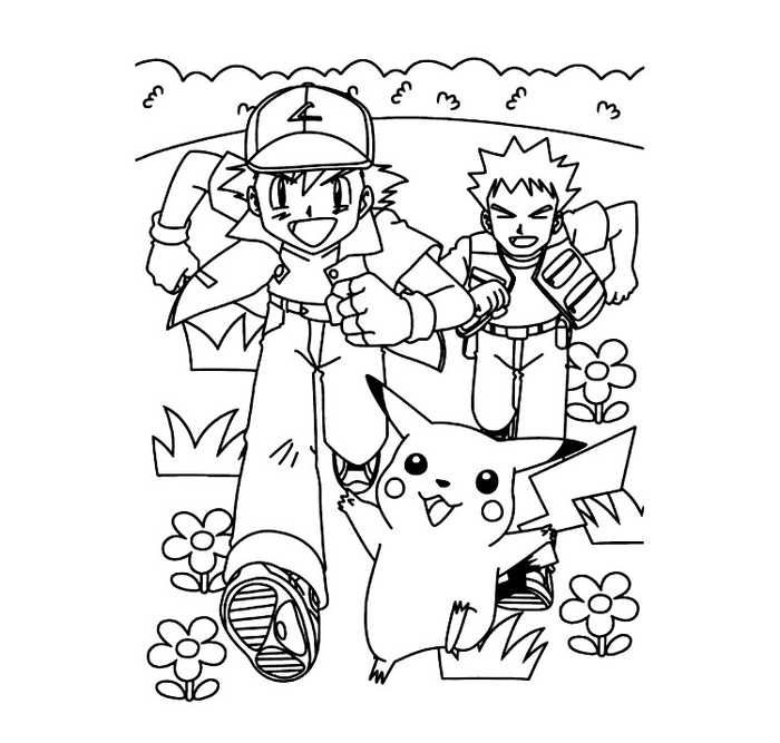 Pokemon coloring pages pdf