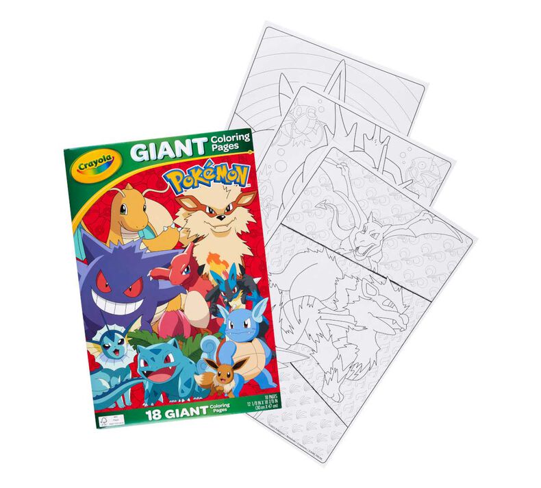 Giant pokemon coloring pages